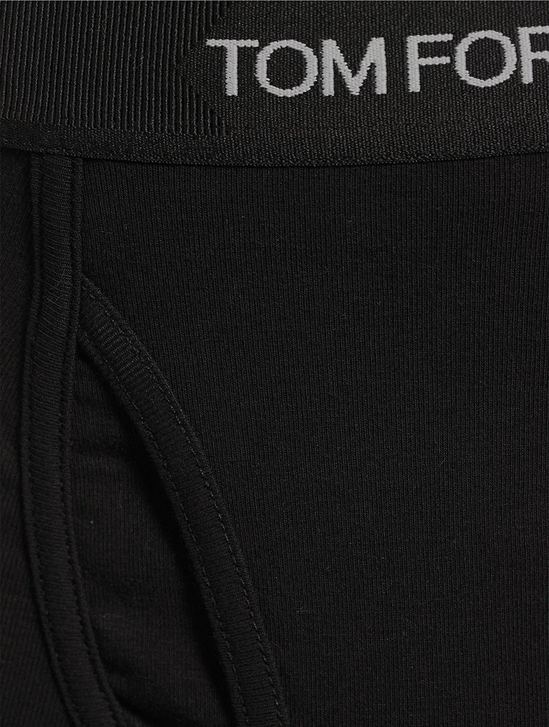 Stretch Cotton Boxer Briefs