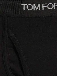 Stretch Cotton Boxer Briefs