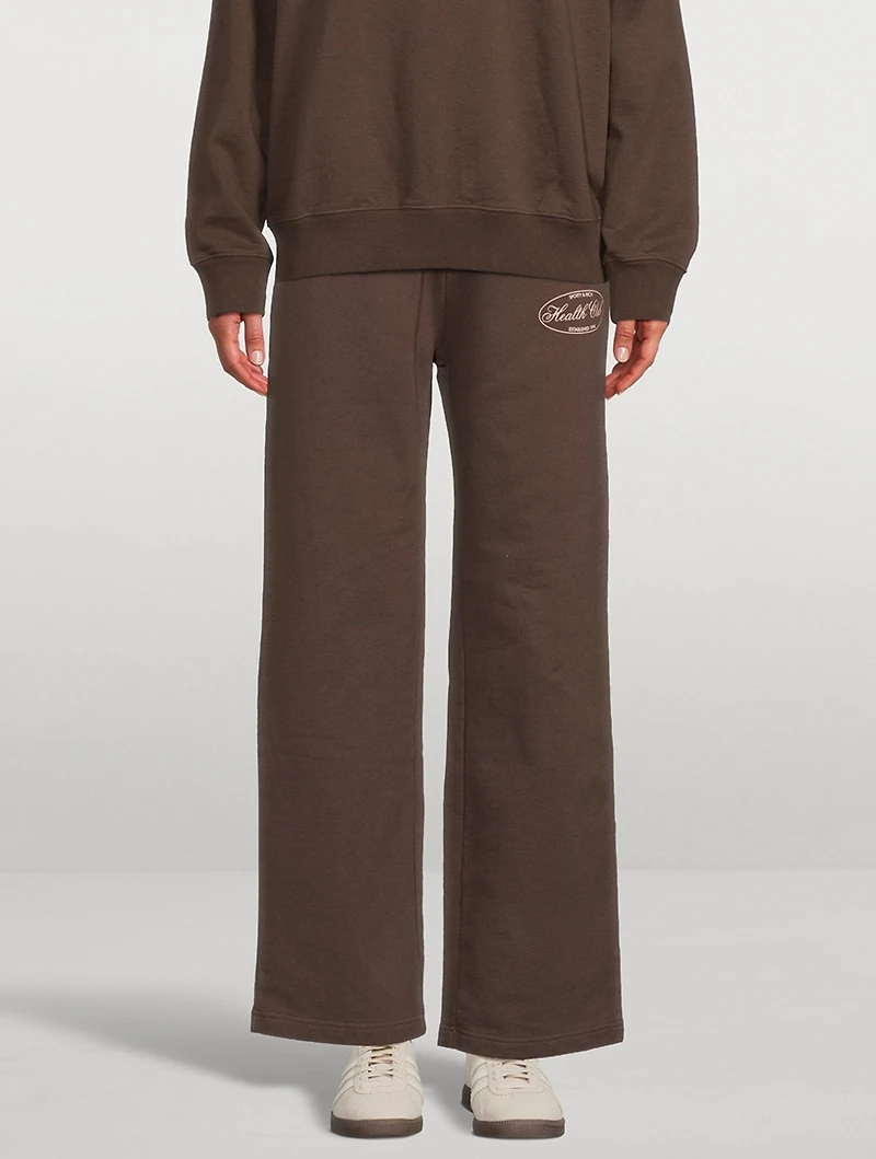 Oval Health Straight-Leg Sweatpants