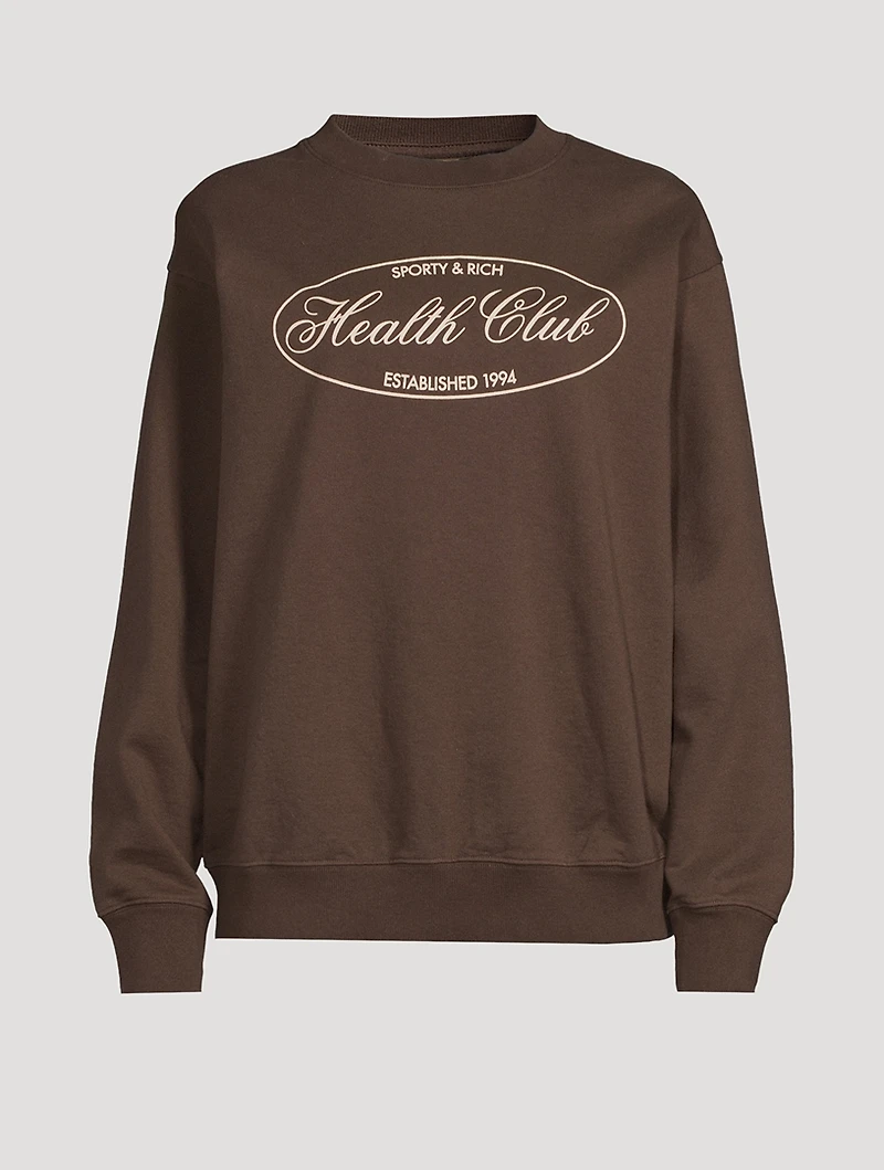 Oval Health Crewneck Sweatshirt