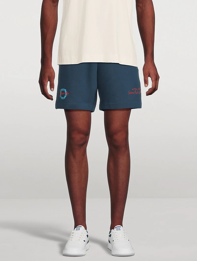 Embroidered Logo Sweatshorts
