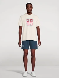 Embroidered Logo Sweatshorts