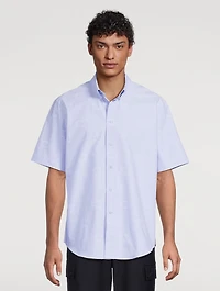 Monogram 72 Jacquard Short-Sleeve Shirt