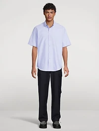 Monogram 72 Jacquard Short-Sleeve Shirt