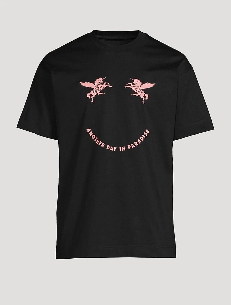 Embroidered Unicorns T-Shirt