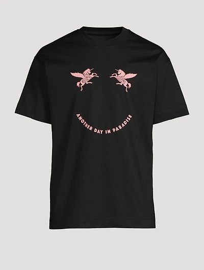 Embroidered Unicorns T-Shirt