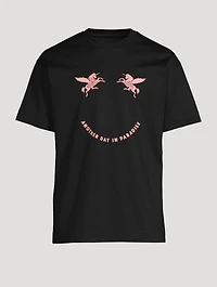 Embroidered Unicorns T-Shirt