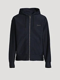 Monogram Jacquard Zip Hoodie