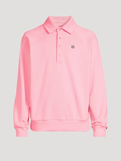 Embroidered 4G Polo Sweatshirt