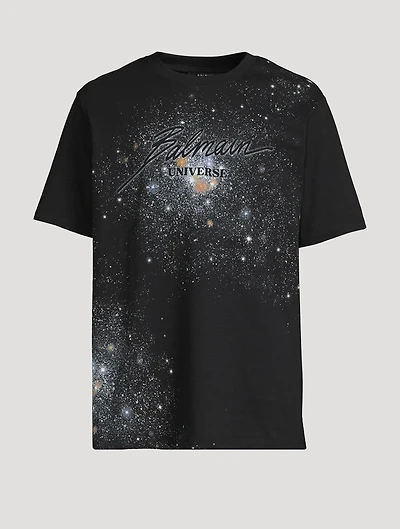 Universe And Stars Logo T-Shirt