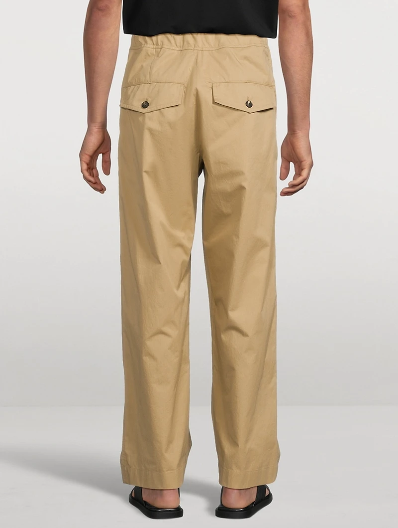 Straight-Leg Pants