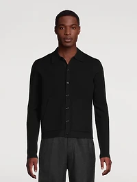 Round-Neck Cardigan