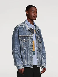 Cotton Twill Inkjet-Printed Jacket