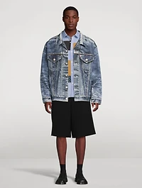 Cotton Twill Inkjet-Printed Jacket