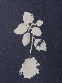 Linen Tunic Peony Print