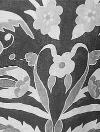 Linen Shirt Mughal Carnation Garden Print