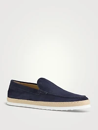 Suede Slip-On Shoes