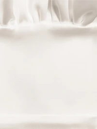 Noah Ruffled Satin Gown