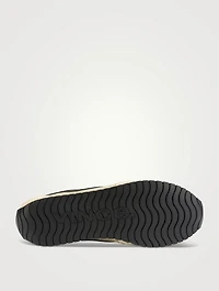 Oasis Mesh And Suede Sneakers
