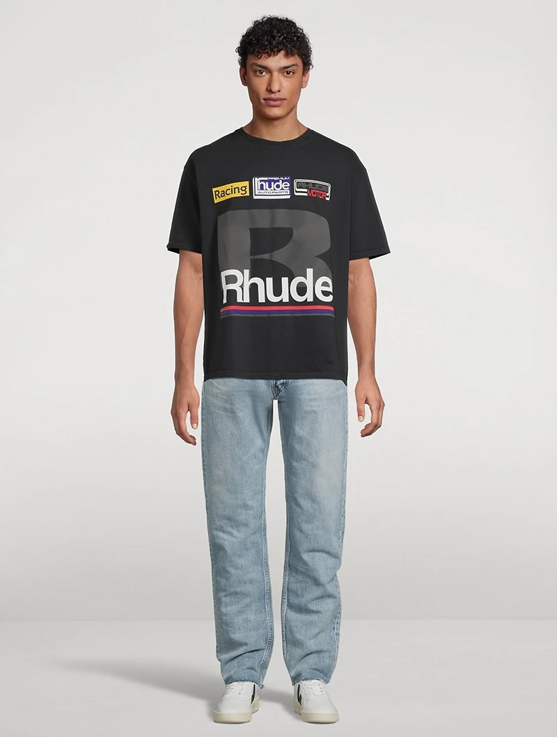 Tee-shirt à écusson Petrol