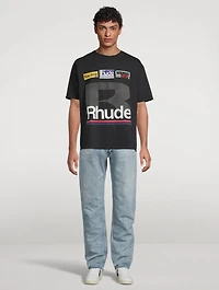 Tee-shirt à écusson Petrol