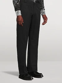 T-Bar Creeper Leather Monk Strap Shoes