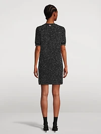 Eyelash Tweed Jacquard Dress