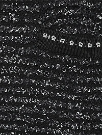 Eyelash Tweed Jacquard Dress