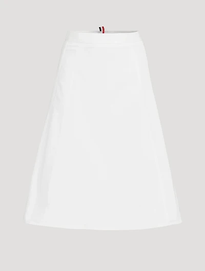 Typewriter Cloth Midi Skirt