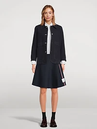 Cropped Oxford Shirt