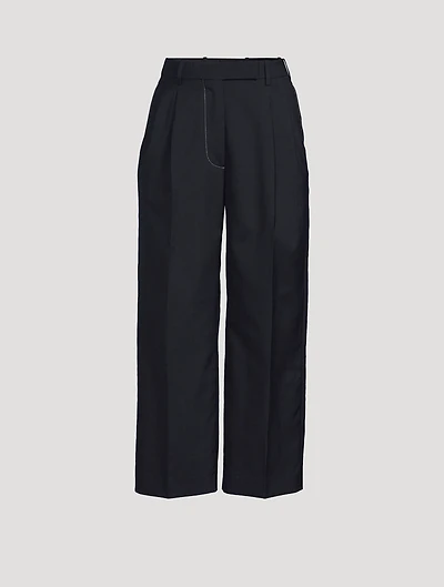 School Uniform High-Waisted Trousers