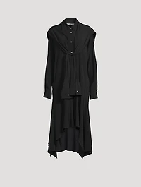 Layered Shirt Dress