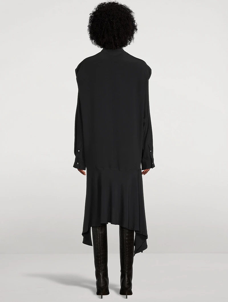 Layered Shirt Dress