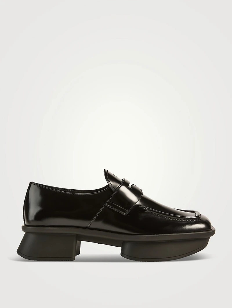 Equal Brushed Leather Loafers