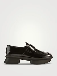 Equal Brushed Leather Loafers