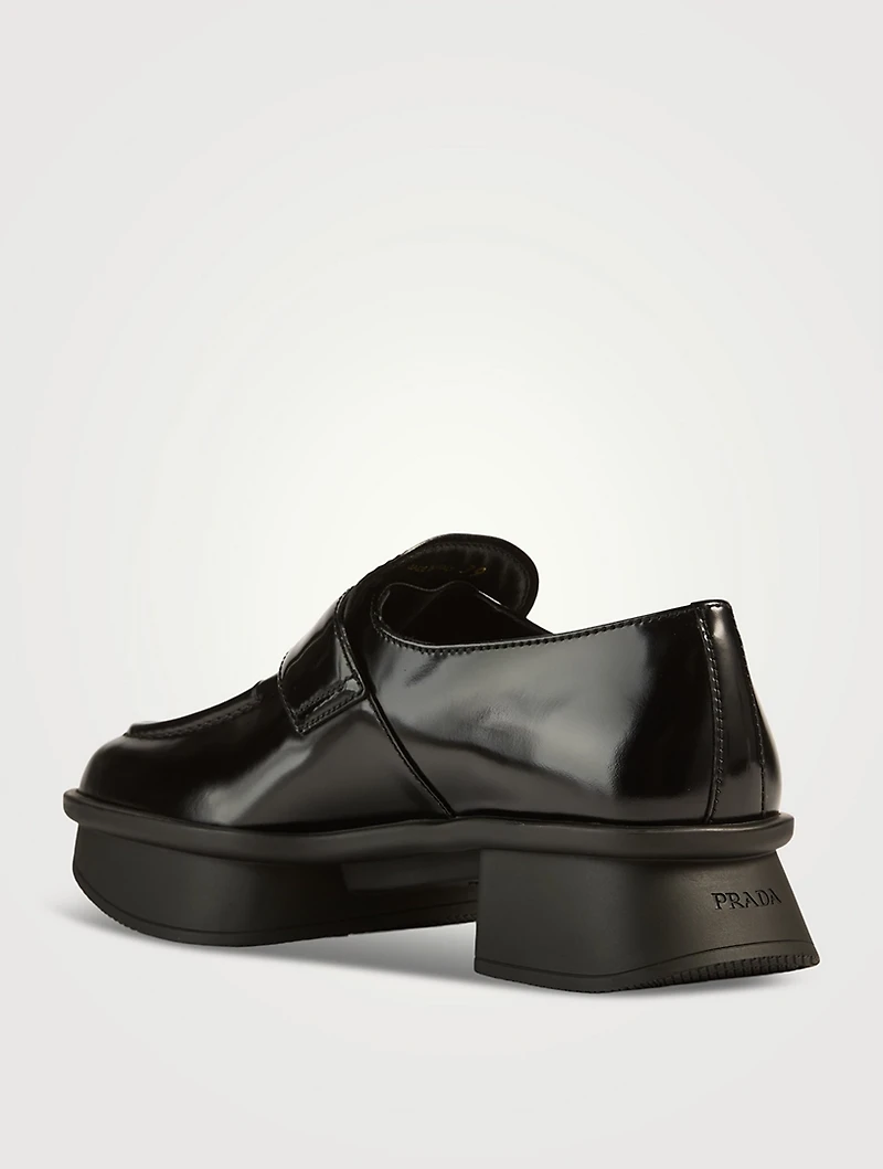 Equal Brushed Leather Loafers