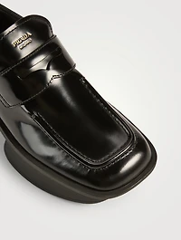 Equal Brushed Leather Loafers