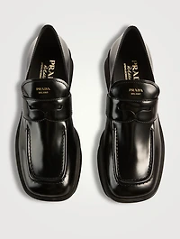 Equal Brushed Leather Loafers