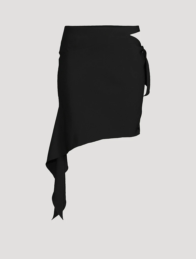 Knot Asymmetric Skirt