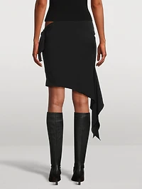 Knot Asymmetric Skirt