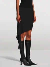 Knot Asymmetric Skirt