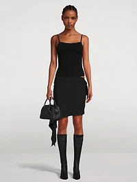 Knot Asymmetric Skirt
