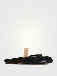 Tabi Leather Ballerina Mules