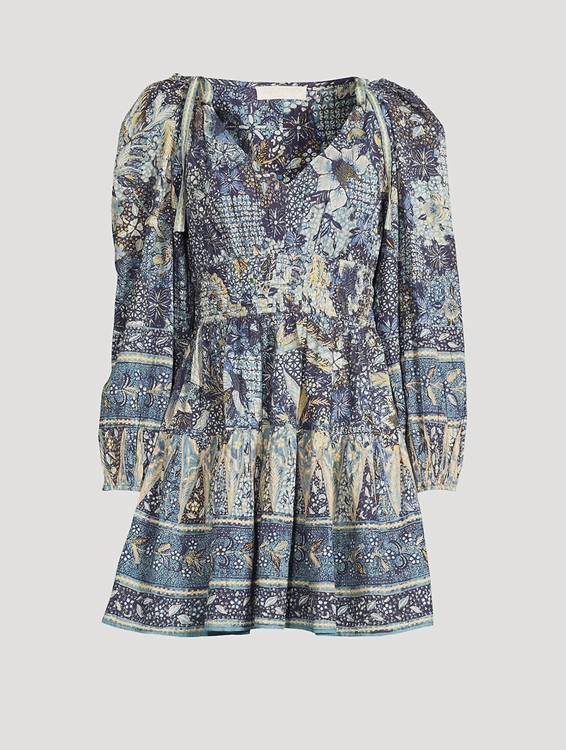 Anika Printed Mini Dress
