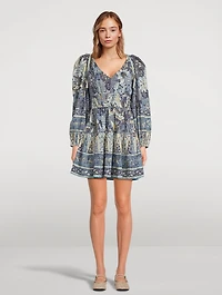 Anika Printed Mini Dress