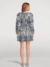 Anika Printed Mini Dress