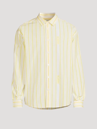La Chemise Simon Jacquard Logo Shirt