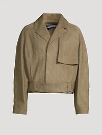 Le Blouson Cabana Cuir Leather Jacket