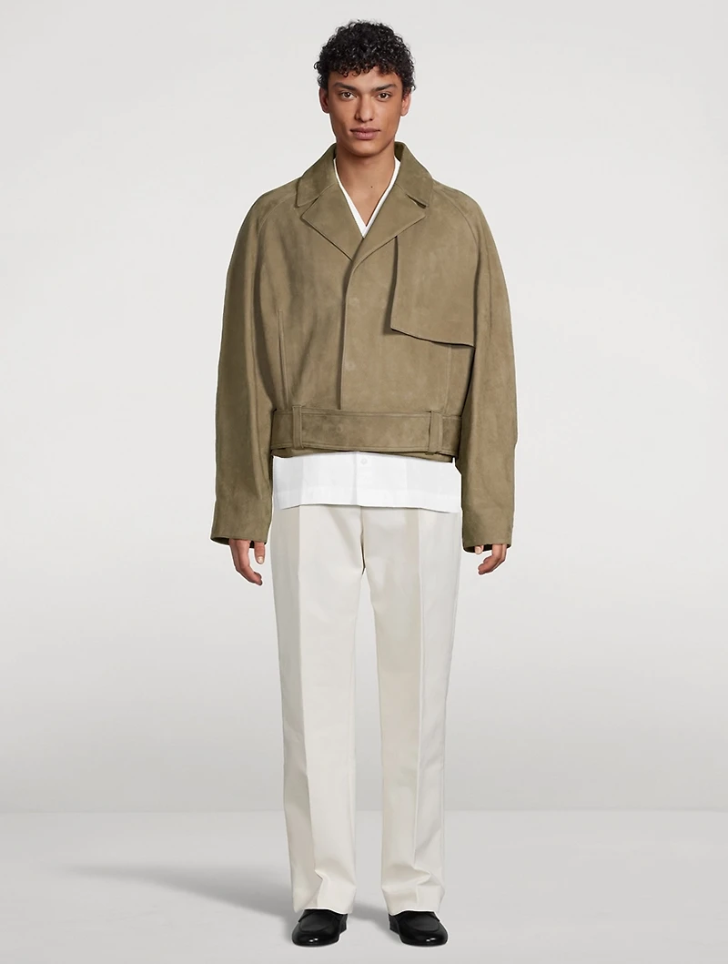 Le Blouson Cabana Cuir Leather Jacket