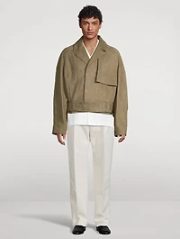 Le Blouson Cabana Cuir Leather Jacket